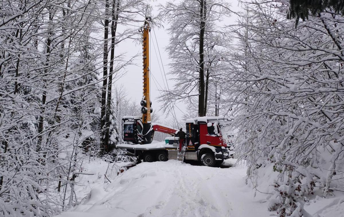 sneg, gozd | Vreme bo pestro tudi konec tedna, napovedujejo vremenoslovci.  | Foto Slovenski državni gozdovi/Facebook