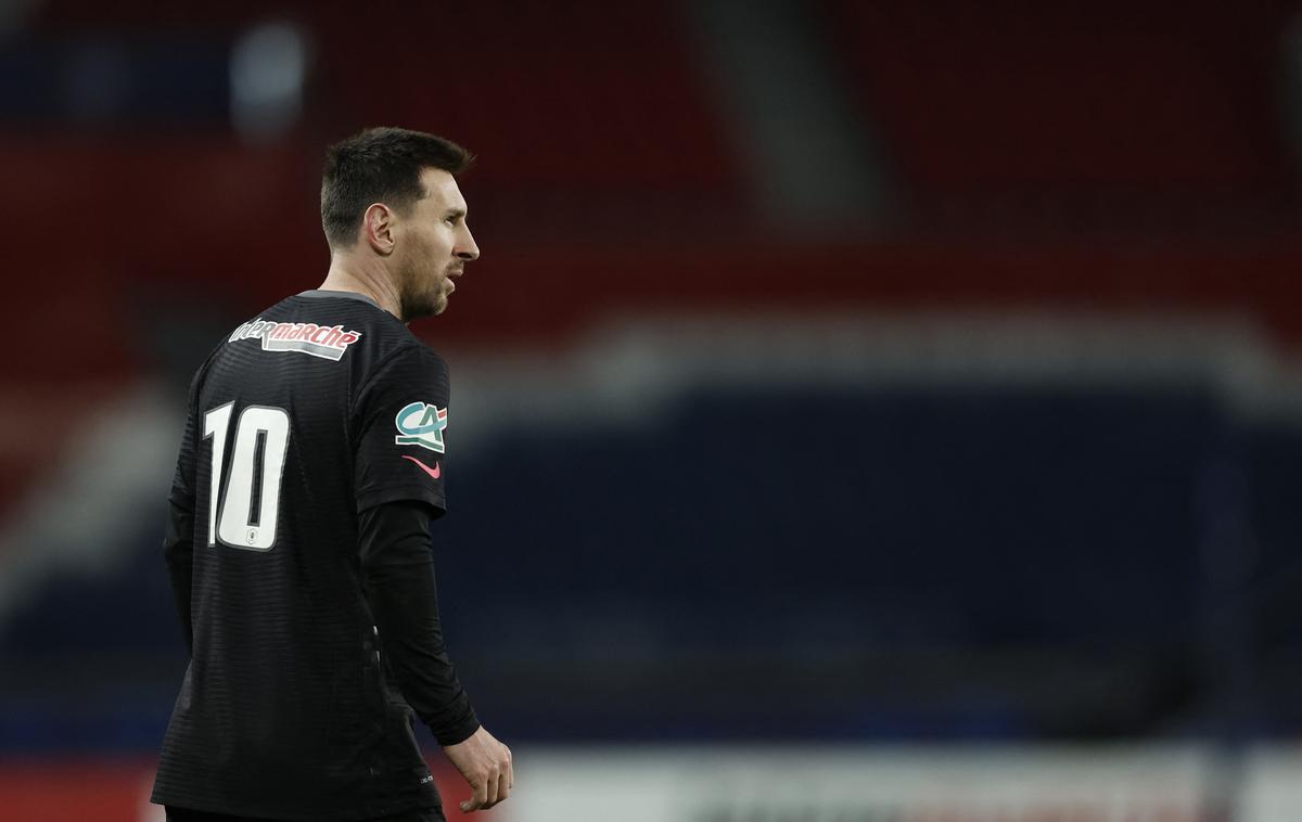 PSG Nice | Lionelu Messiju dres PSG s številko 10 ni prinesel sreče. | Foto Reuters
