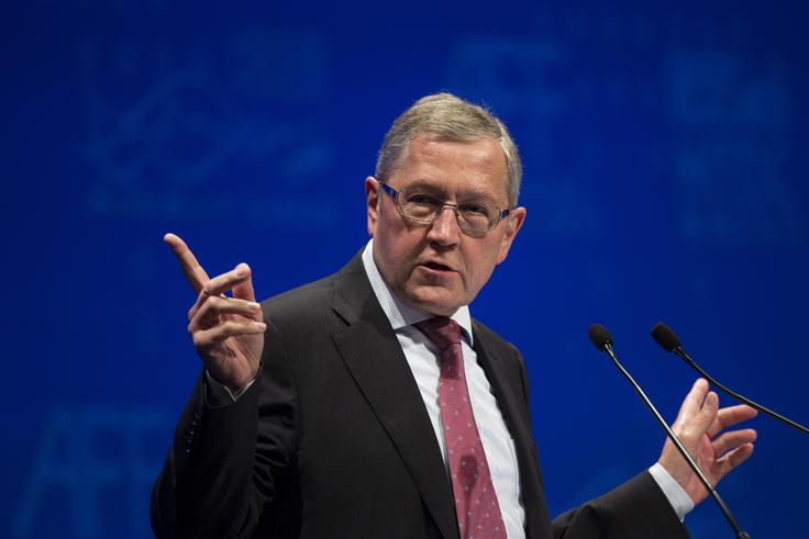 Šef evropskega reševalnega sklada ESM Klaus Regling. | Foto: Reuters