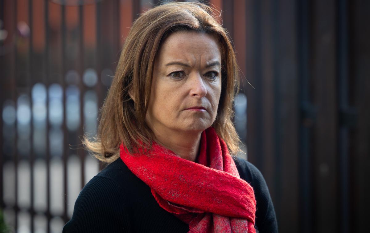 Tanja Fajon | "To je pritisk na izraelsko vlado, verjamem, da ga bomo sposobni v Sloveniji samozavestno nadaljevati, če se razmere v Gazi ne izboljšajo," je poudarila zunanja ministrica Tanja Fajon. | Foto STA