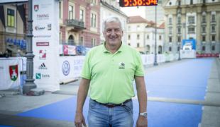 Napočil je trenutek: prvi mož ljubljanskega maratona predaja štafetno palico