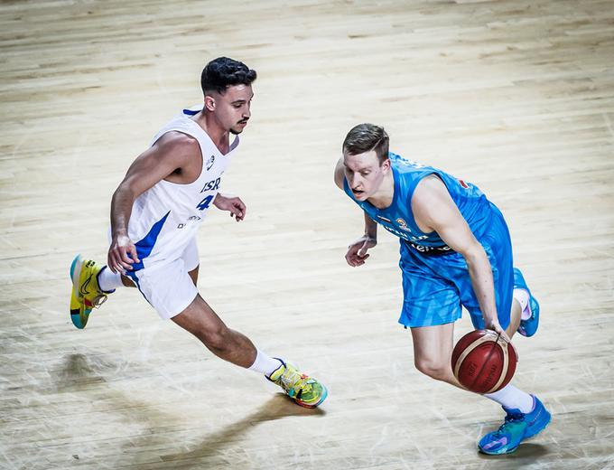 Miha Lapornik je v drugi četrtini dosegel tri trojke. | Foto: FIBA
