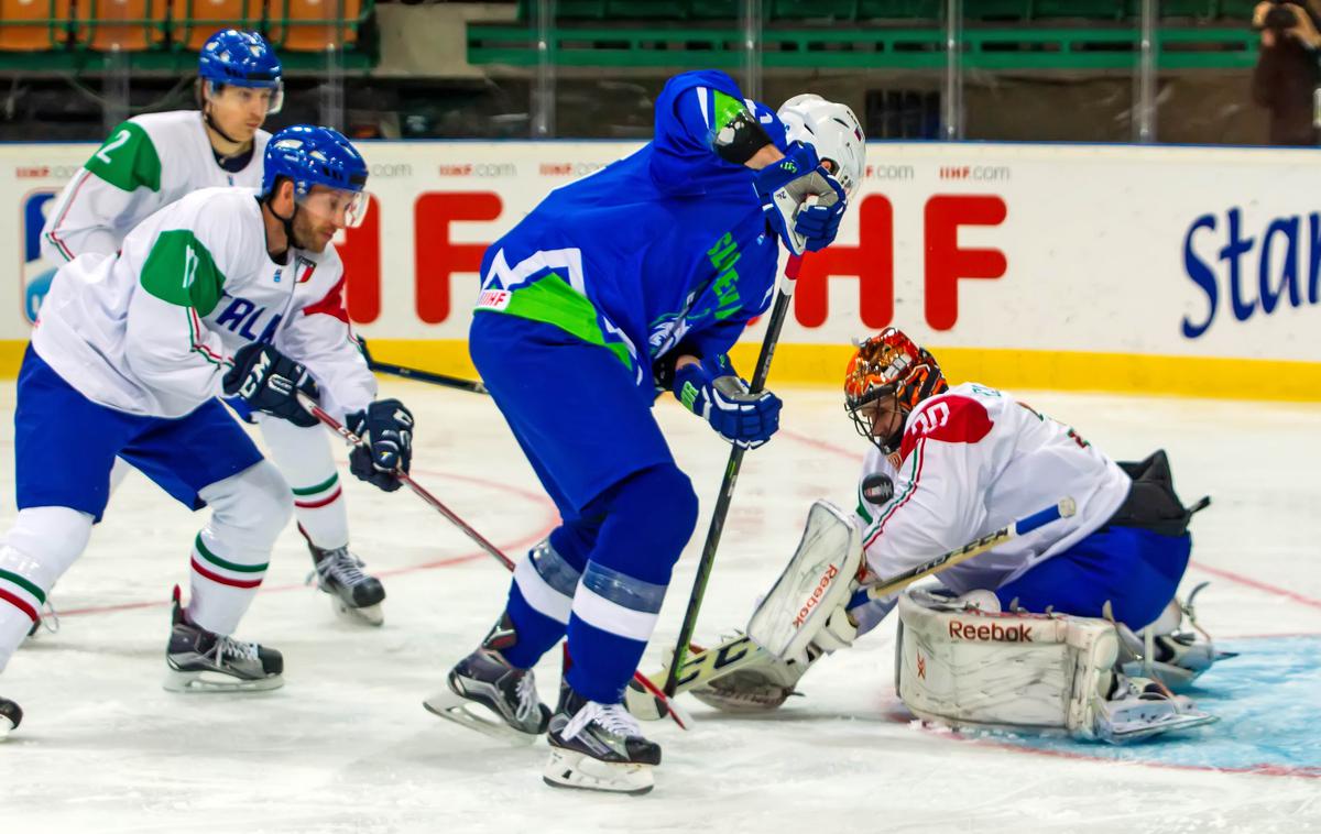 Slovenija Italija hokej | Foto HZS/Drago Cvetanovič