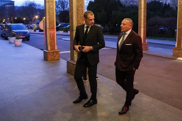 Poročila se je premožna Hrvatica, med svati tudi Aleksander Čeferin