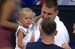 Hči Nikole Jokića navdušila s spontanim pozdravom #video