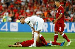 Je Sergio Ramos Liverpoolovi zvezdi res želel zlomiti roko? #video