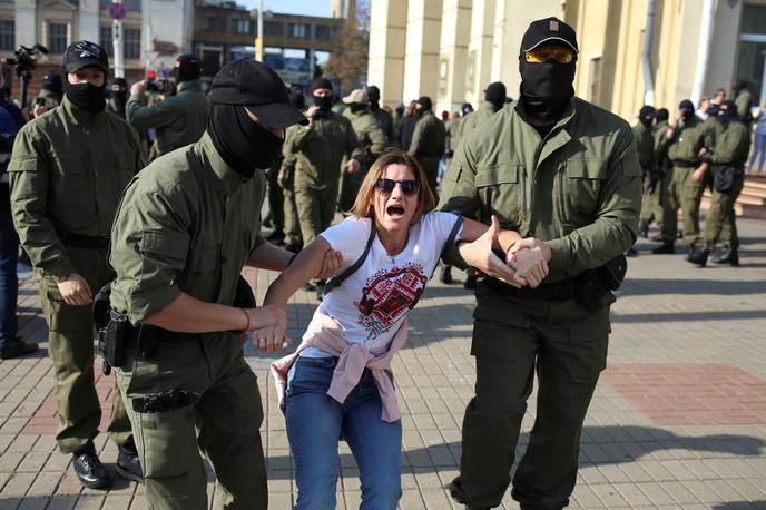 Minsk, protesti | Foto Reuters