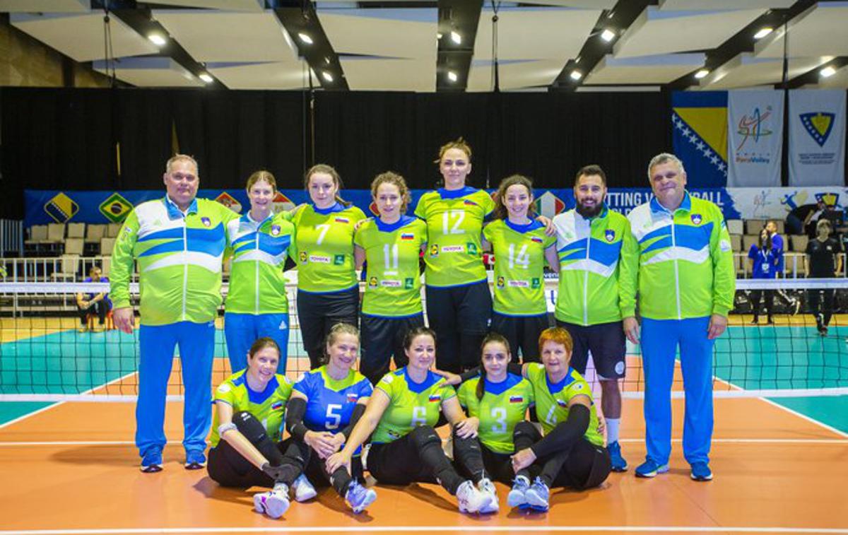 Slovenska reprezentanca v odbojki sede | Foto Odbojkarska zveza Slovenije