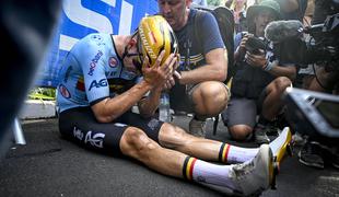 Razočarani Remco Evenepoel: Prišel sem po več #video