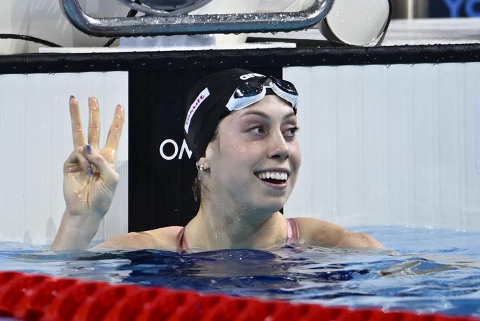 Gretchen Walsh še naprej ruši rekorde