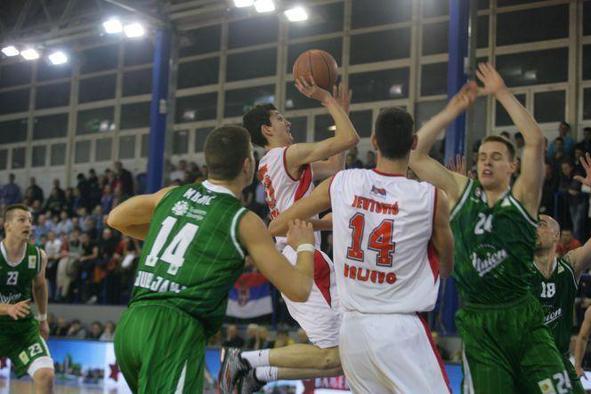 V Valjevu tretja zmaga Olimpije v gosteh