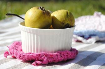 Pleteni podstavki iz starih bombažnih majic