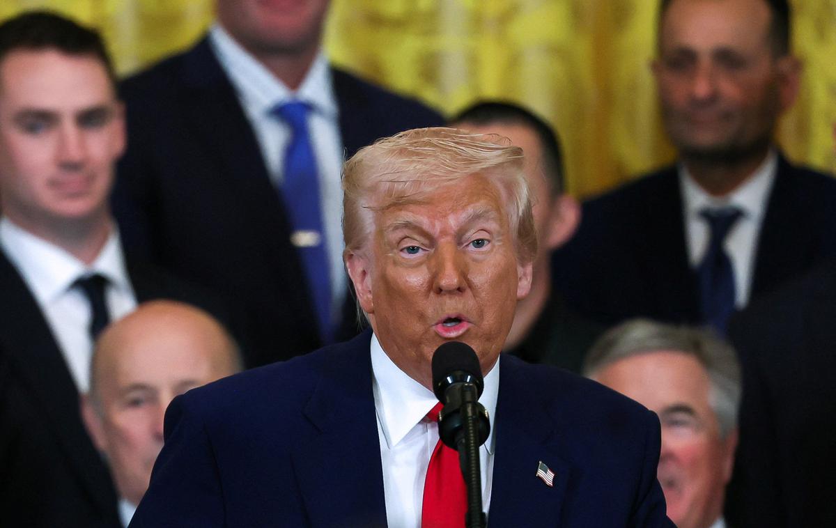 Donald Trump | Ameriški predsednik Donald Trump je opozoril, da mu je potrpljenje glede Irana pošlo.  | Foto Reuters