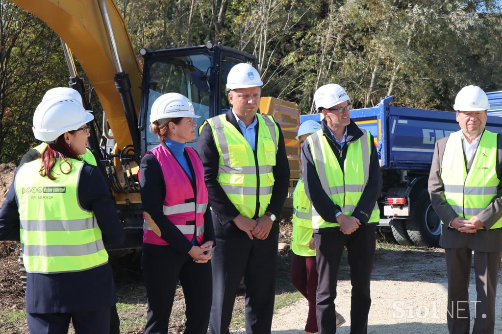 Maribor, gradbišče zahodne obvoznice, Alenka Bratušek