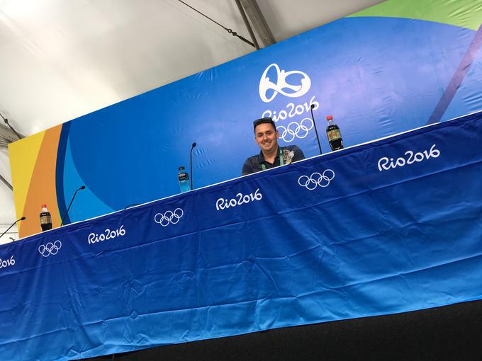 "Na olimpijskih igrah se dela resnično od jutra do večera, vendar sam to jemljem kot privilegij." | Foto: Osebni arhiv