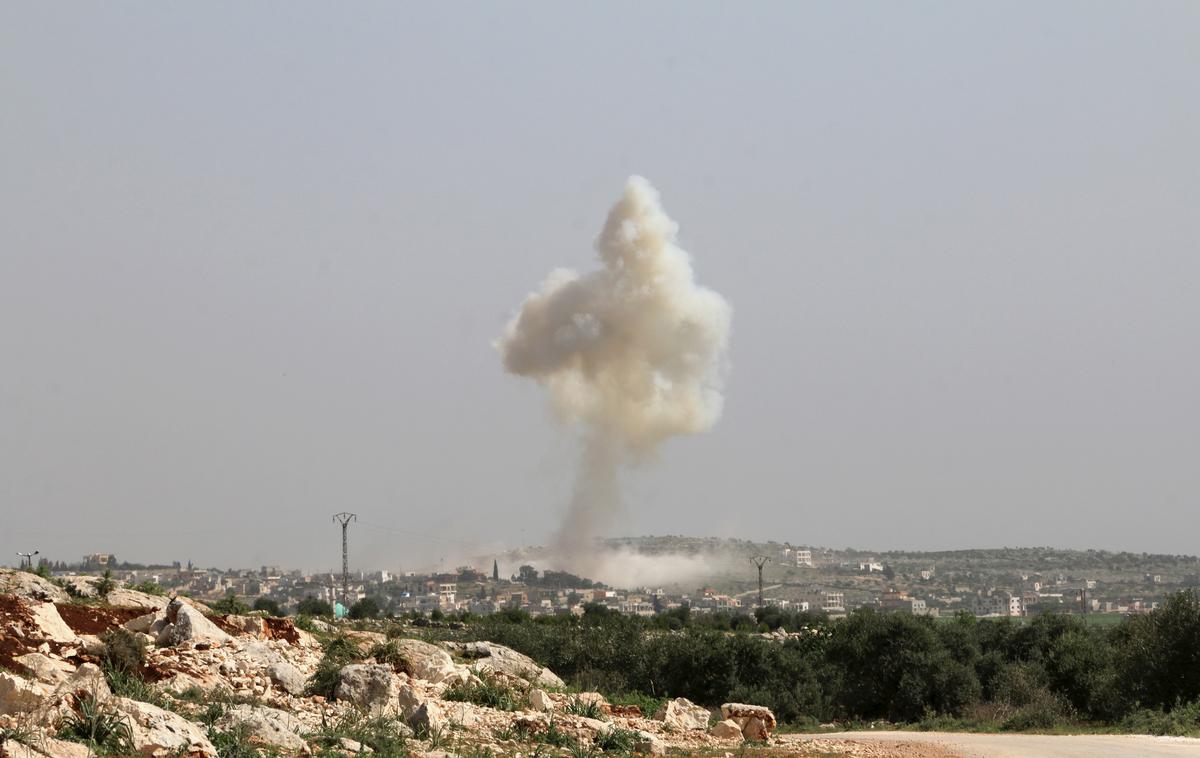 Sirija | Izrael je doslej izvedel že nekaj bombnih napadov Siriji, ki naj bi bili, kot trdijo v Tel Avivu, uperjeni proti iranski vojski, ki podpira sirski režim. | Foto Reuters