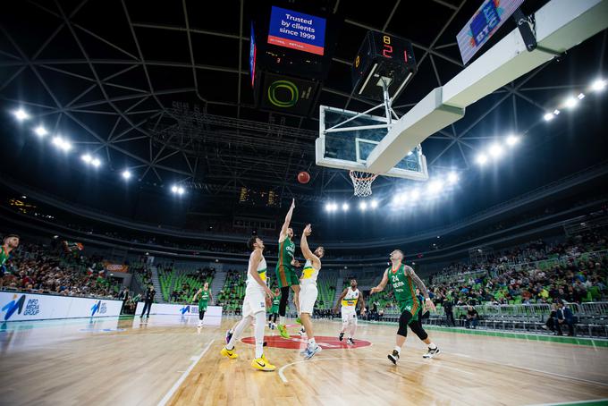 Cedevita Olimpija Bursaspor Amar Alibegović | Foto: Grega Valančič/Sportida