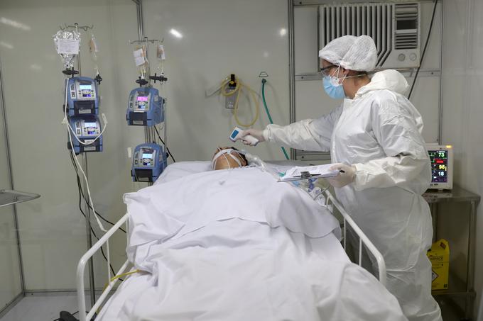 Za boleznijo covid-19 je v Braziliji umrlo že več kot 13 tisoč ljudi. | Foto: Reuters