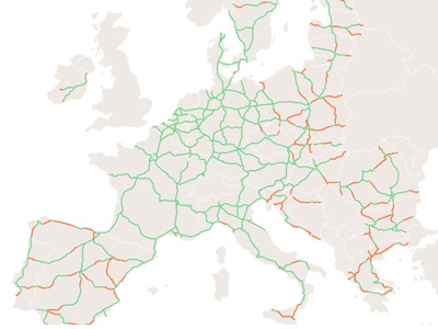 EU že skoraj dosega cilje pri električnih polnilnicah, a marsikje ostajajo vrzeli