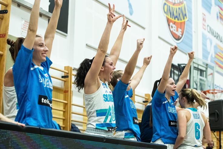 Slovenija košarka ženske | Foto: Grega Valančič / Sportida
