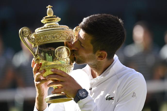 Wimbledon finale Đoković | Novak Đoković je četrtič zapored osvojil Wimbledon. | Foto Reuters