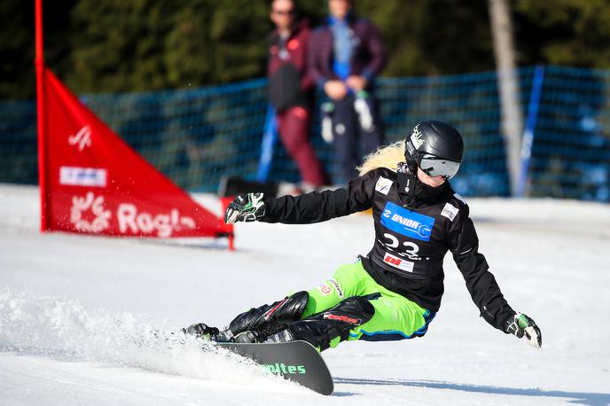 Rogla MSP Sara Goltes | Sara Goltes je bila najboljša slovenska tekmovalka na slalomski in veleslalomski tekmi. | Foto Morgan Kristan/Sportida
