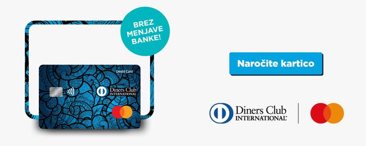 Naročite novo kartico Diners Club – Mastercard na spletni strani Dinersclub.si | Foto: Sparkasse Pay
