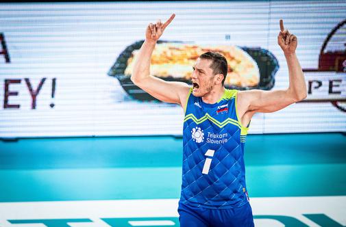 Odbojkarska pravljica se nadaljuje: Slovenci nadigrali tudi Argentino