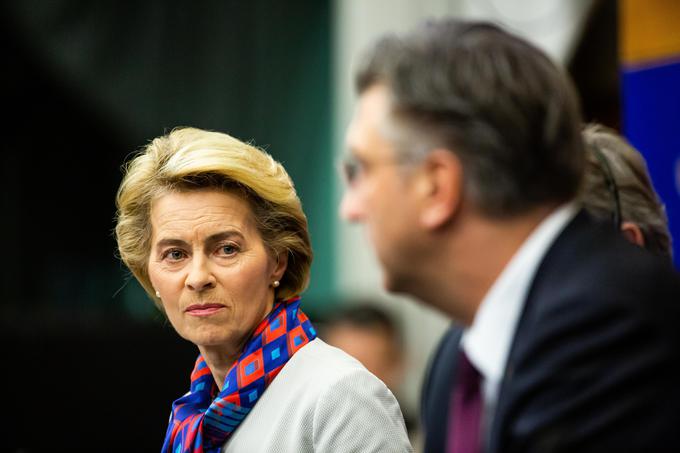 Iz stranke, ki velja za hrbtenico največje politične skupine v Evropskem parlamentu, Evropske ljudske stranke (EPP), prihaja tudi vodilna kandidatka skupine Ursula von der Leyen, ki se poteguje za nov mandat na čelu izvršne veje oblasti EU. | Foto: Guliverimage