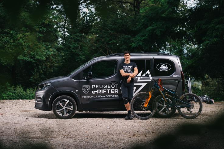 Peugeot Rifter, trail park Celje, David Ropotar | Foto: Jan Lukanović