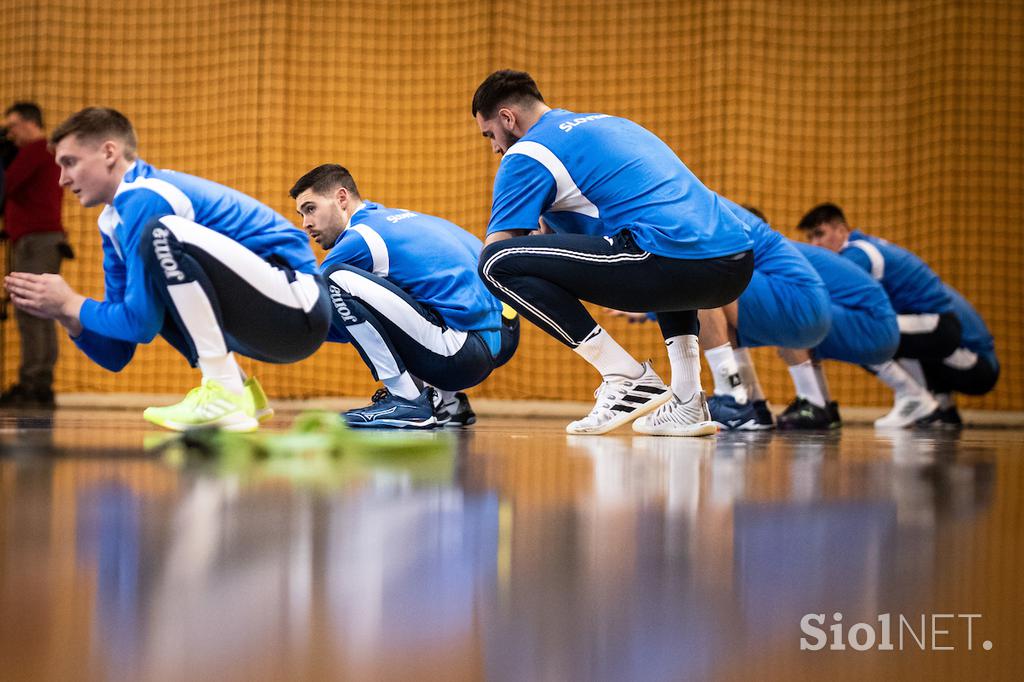 slovenska rokometna reprezentanca trening