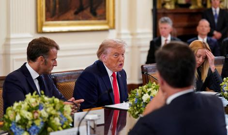Trump: razpravljali bomo tudi o izmeljavi ozemlja #vŽivo