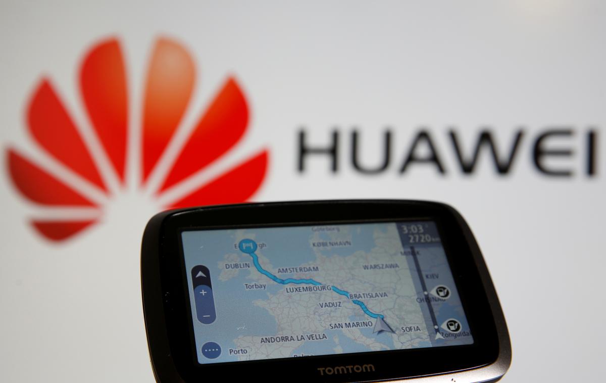 Huawei, TomTom | Bodoča Huaweieva mobilna aplikacija za navigacijo bo uporabljala zemljevide TomTom. | Foto Reuters