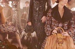 Louis Vuitton potovanje z modne brvi na tire