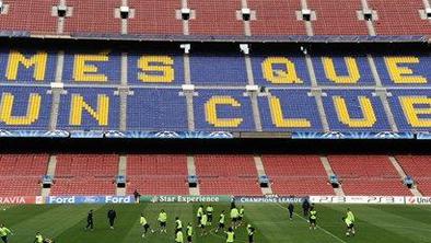 Finale španskega pokala na stadionu Camp Nou