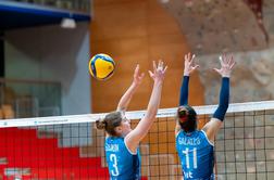 Novogoriške odbojkarice po drugem porazu izpadle proti Madžarkam