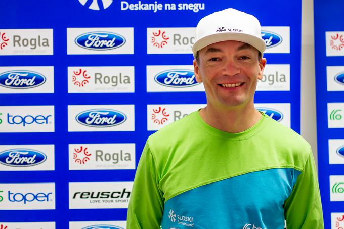 Reprezentančni trener Izidor Šušteršič je z mislimi že na domači tekmi na Rogli. | Foto: Peter Kastelic