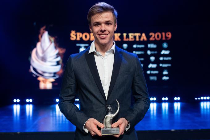Biatlonec Alex Cisar je nagrado za fair play v športu prejel za potezo na tekmovanju na Pokljuki. | Foto: Grega Valančič/Sportida