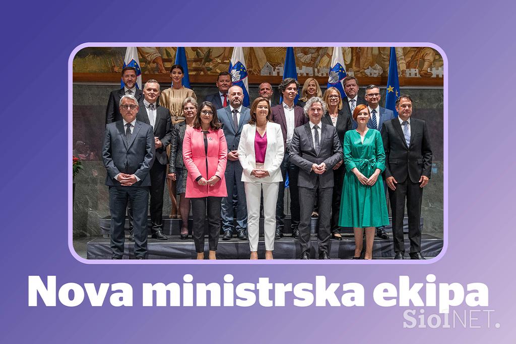 Nova ministrska ekipa 24.1.2023