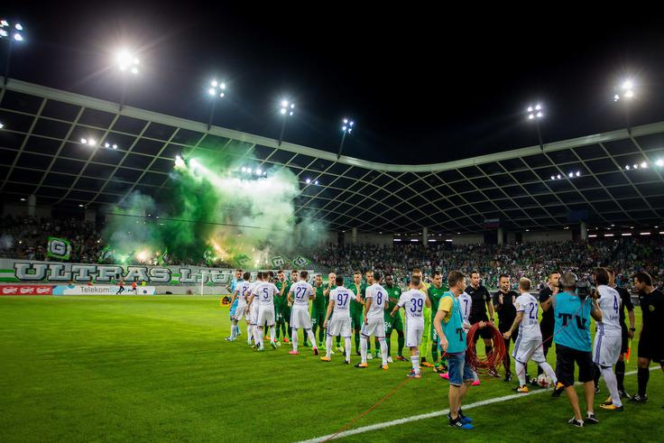 Prvi četrtfinalni dvoboj pokala Slovenije bo med večnima tekmecema v Stožicah 11. novembra.
 | Foto: Žiga Zupan/Sportida