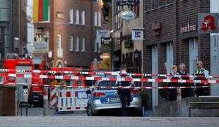 Policija: Napad v Münstru brez političnega ozadja