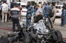 Irak pretresel niz eksplozij avtomobilov bomb