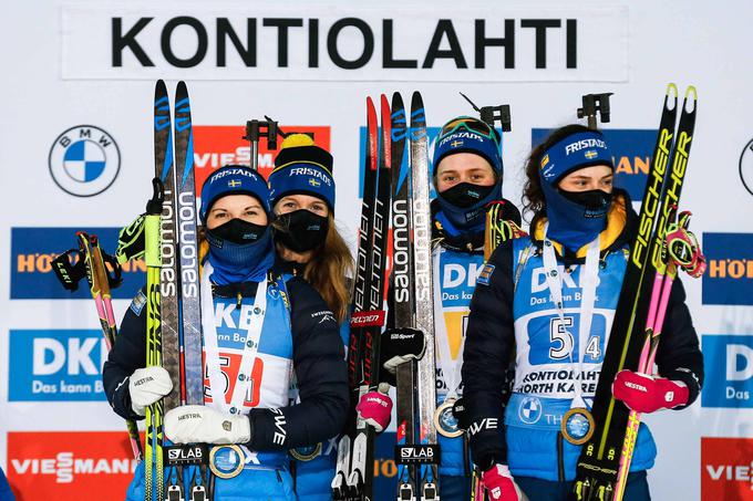 Švedinje so bile najhitrejše v štafeti. | Foto: Guliverimage/Vladimir Fedorenko