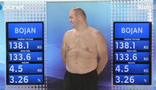 Bojan do danes izgubil že 43 kilogramov #video