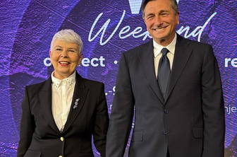 Borut Pahor: Ogenj med nama z Jadranko ne bo nikoli ugasnil