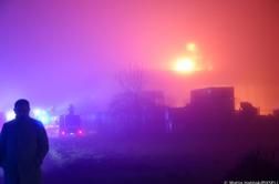 Ogromen požar v tovarni na Hrvaškem