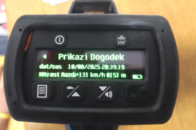 radar omejitev hitrosti | Foto policija