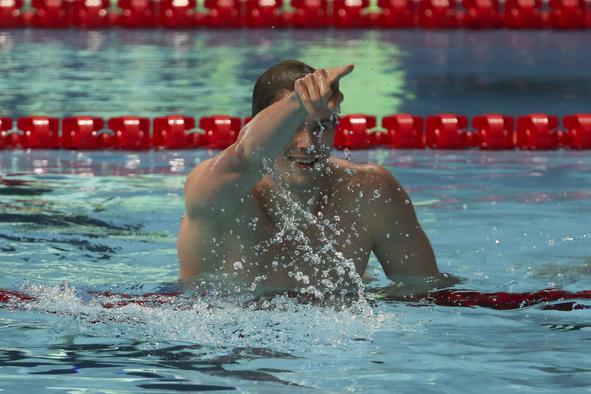 Finku tekma večera na 200 m prsno