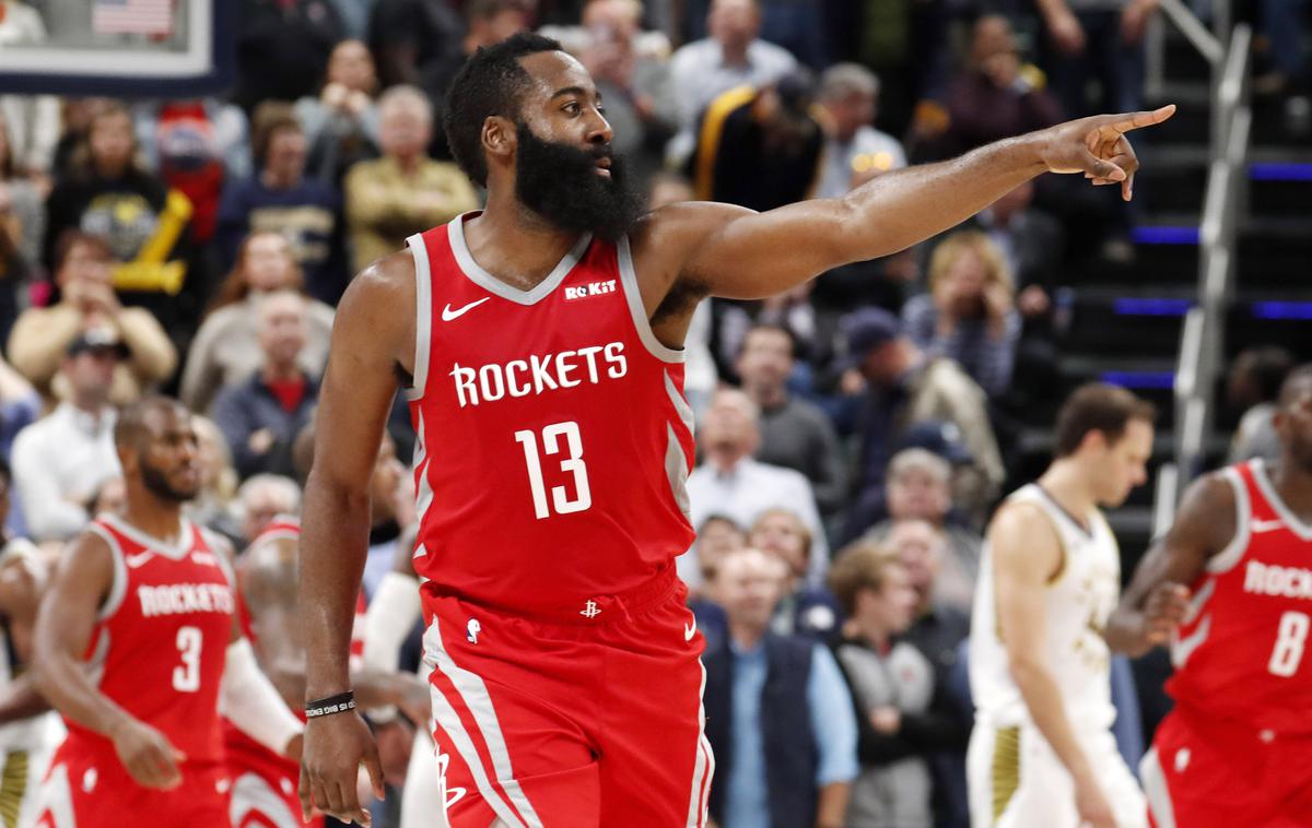 Houston Rockets James Harden | Prvi zvezdnik Houston Rockets je James Harden. | Foto Reuters