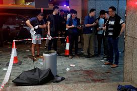 Napad z nožem v Hongkongu